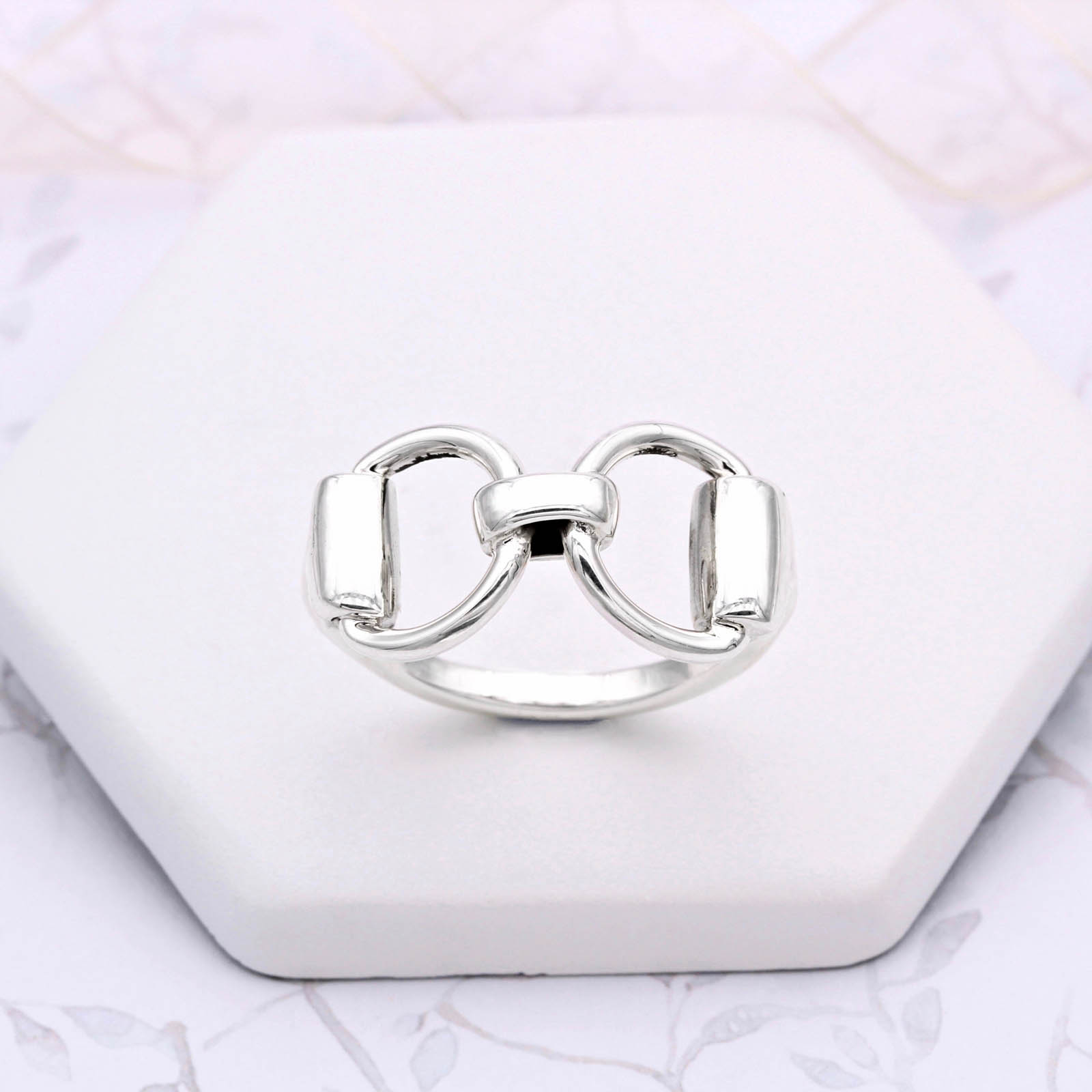 Sterling Silver Snaffle Bit Ring | A Touch of Silver