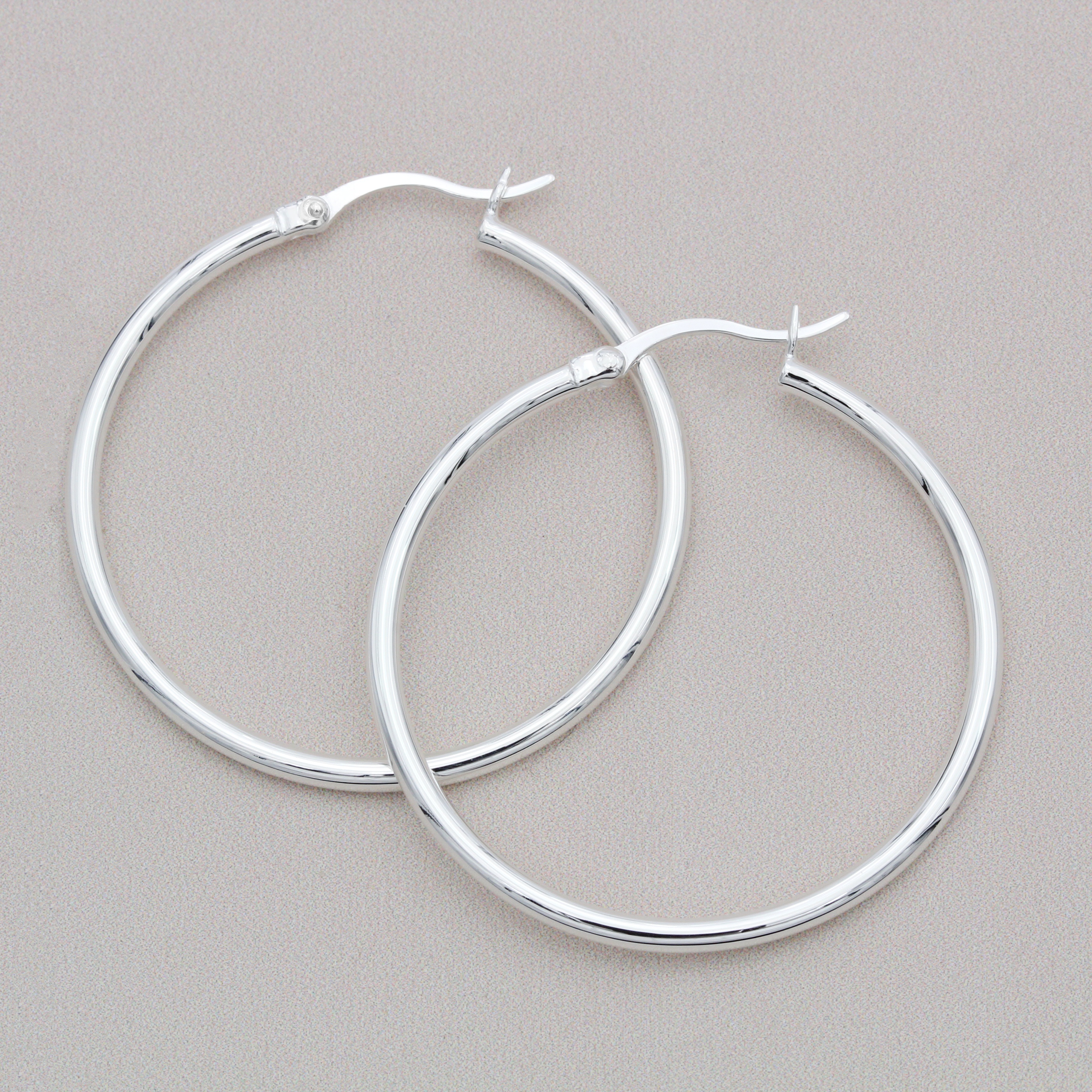 Jewelry | New Hypoallergenic Extra Large Big Thin Hoop Earrings